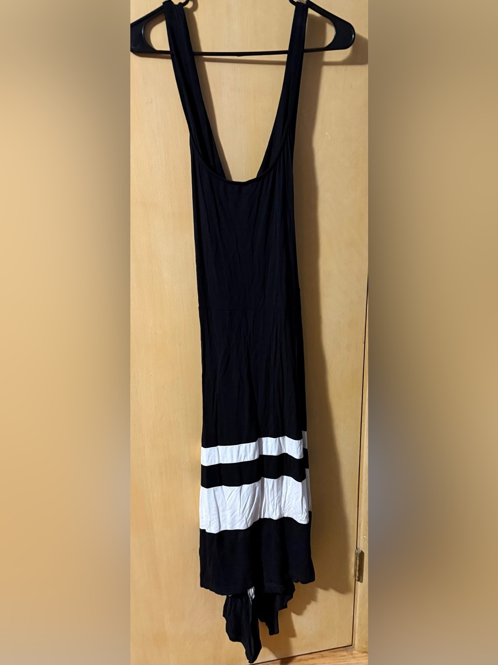 VENUS Black Maxi Dress with White Size Tag